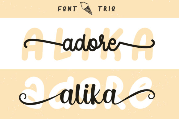 Adore Alika: A Chic and Cheery Typeface for Web Design