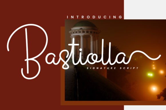 Bastiolla: A Handwritten Font for Creative Web Design