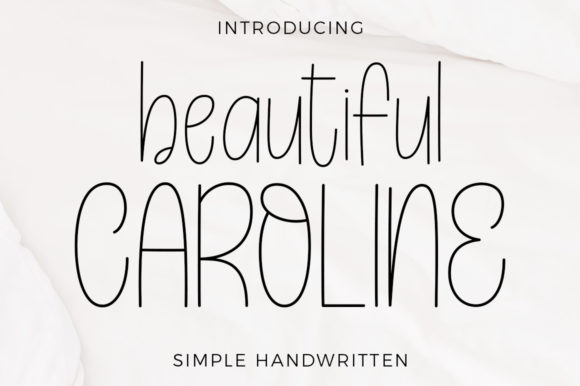 Beautiful Caroline: A Handwritten Font for Charming Web Designs