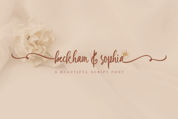 Beckham Sophia: A Versatile Script Font for Web Design