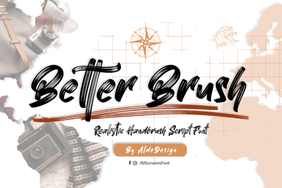 Better Brush: A Script Amp Font for Creative Projects