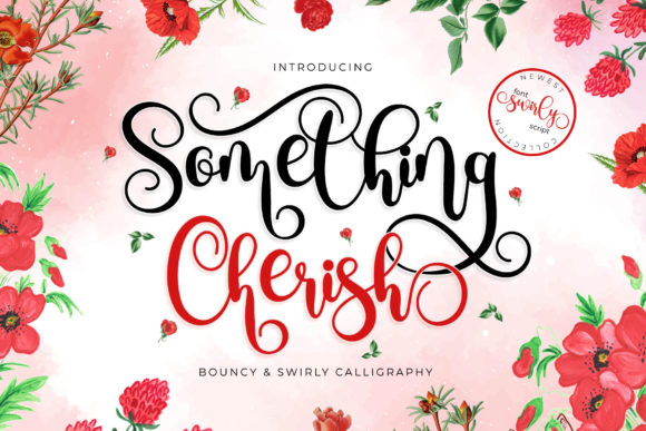 Discover the Elegance of Something Cherish Font
