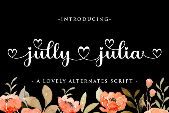 Elevate Your Brand with the Jully Julia Handwritten Font