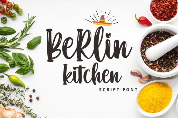 Enhance Your Brand with Berlin Kitchen Font