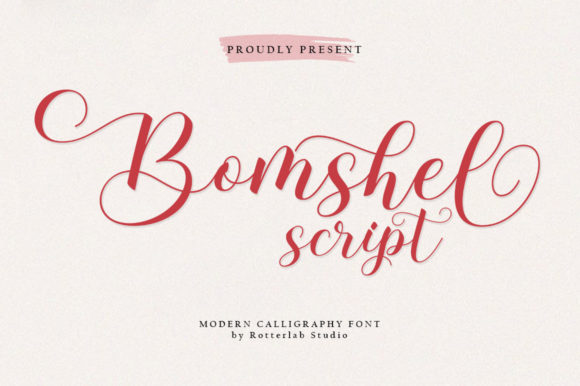 Enhance Your Brand with Bomshel: A Sweet and Romantic Font