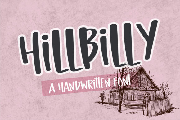 Enhance Your Brand with Hillbilly: A Friendly Handwritten Font