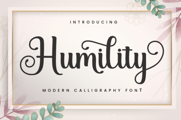 Enhance Your Brand with Humility: A Graceful Handwritten Font
