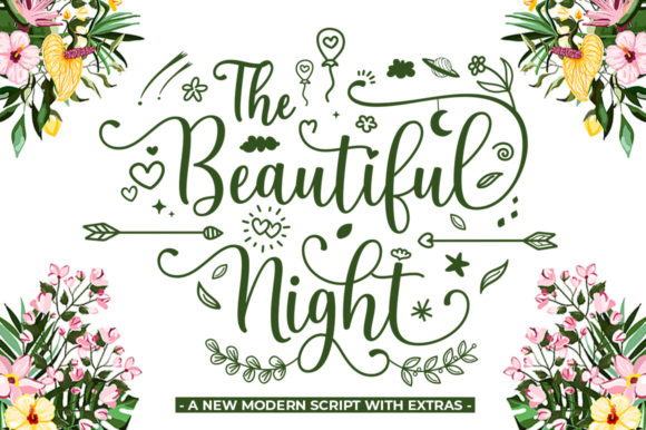 Enhance Your Brand with The Beautiful Night Font