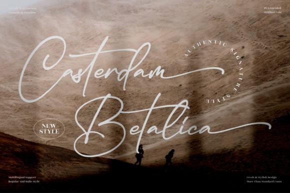 Enhance Your Campaign with Casterdam Baletica Font