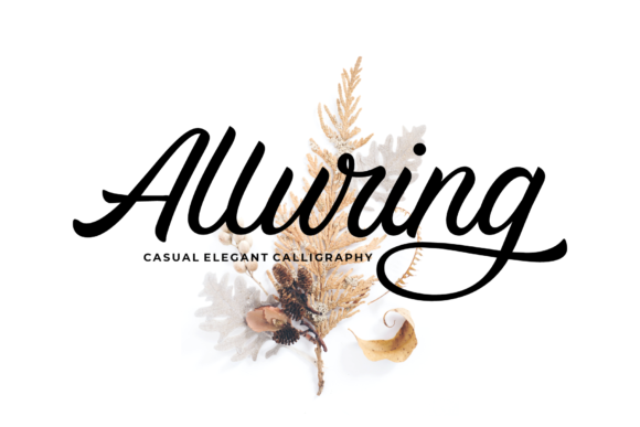 Enhance Your Web Design with Alluring Calligraphy Font