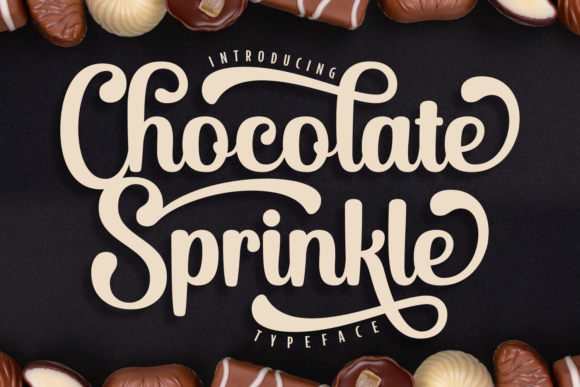 Enhance Your Web Design with Chocolate Sprinkle Font