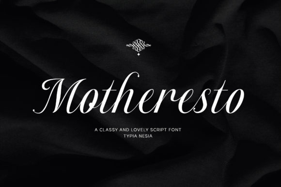 Enhance Your Web Design with Motheresto Script Font