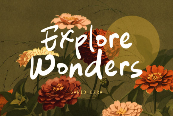 Explore Wonders: A Font for Memorable Campaigns
