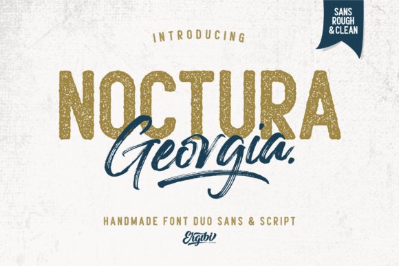 Exploring Noctura Georgia: A Versatile Typeface for Branding