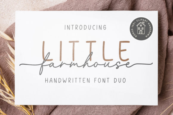 Little Farmhouse: A Perfect Font for Handmade Creations