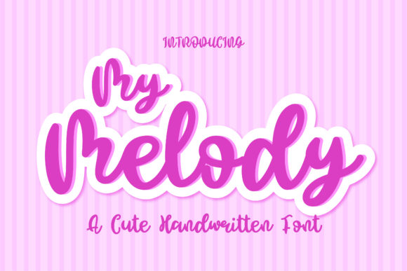 My Melody: A Charming Script Font for Web Design
