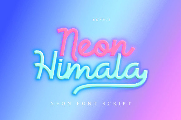 Neon Himala: A Handwritten Font for Editorial Charm