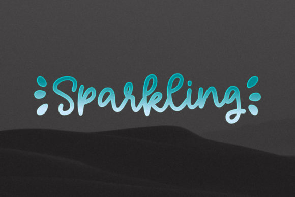 Sparkling: A Versatile Handwritten Font for Creative Projects