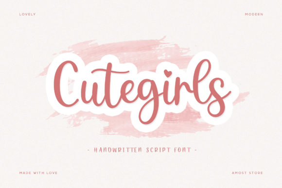 Transform Your Brand with Cutegirls: A Charming Script Font